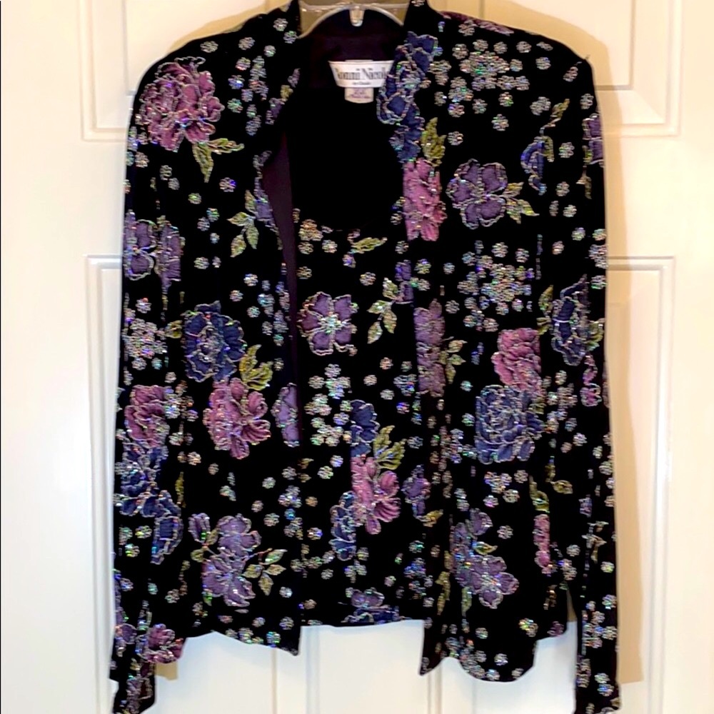 Embroidered Tank & Matching Jacket